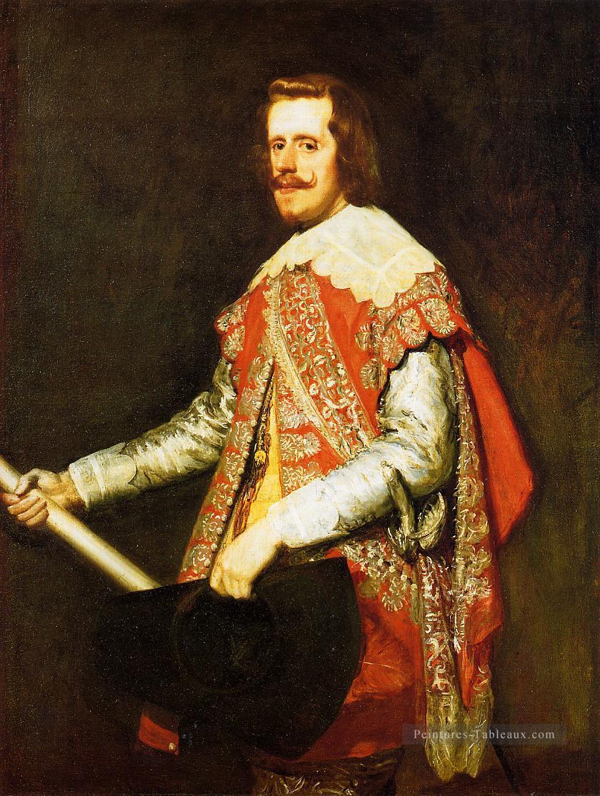 Philippe IV au portrait de Fraga Diego Velázquez Peintures à l'huile